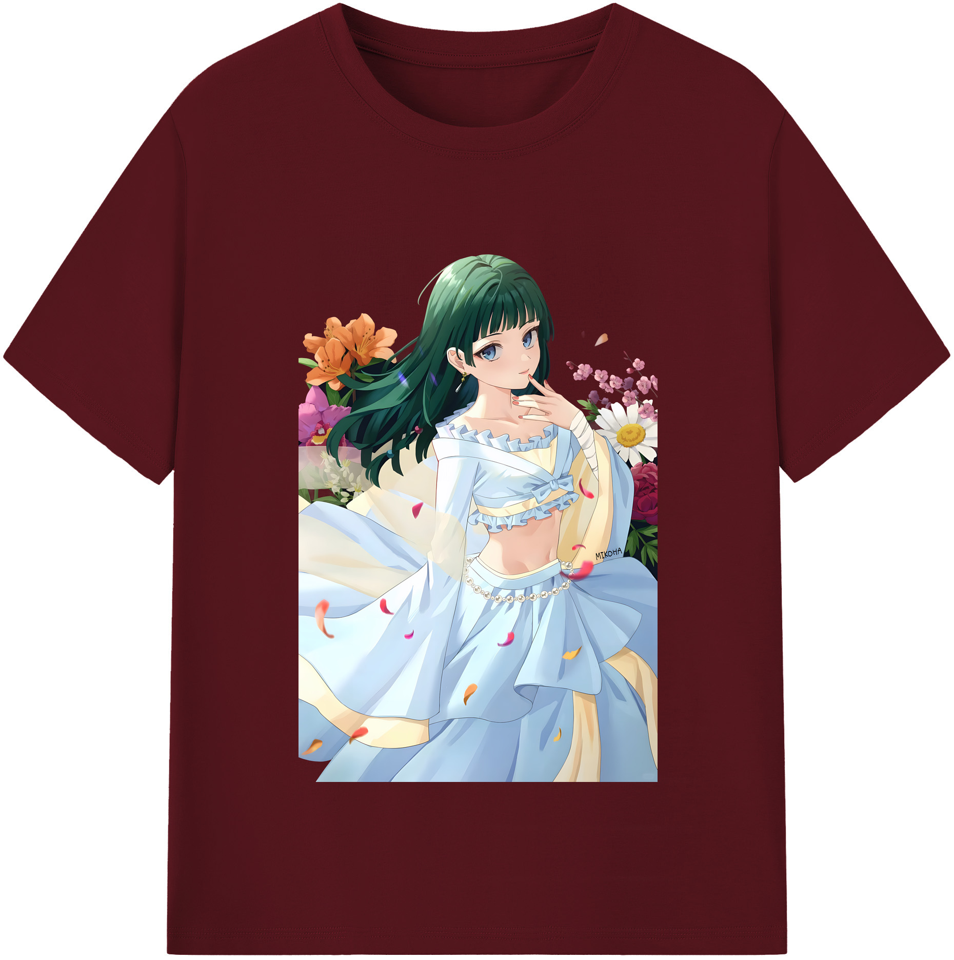 （画像用） 薬屋のひとりごと The Apothecary Diaries 綿100％半袖Tシャツ（フロントプリント）
